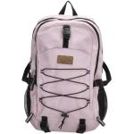 Dámske Školské batohy ružovej farby z nylonu v zľave 