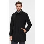 Pánske Kabáty s.Oliver čiernej farby zo syntetiky vo veľkosti XL na zimu 