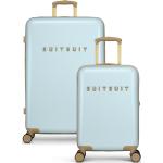 Veľké cestovné kufre SUITSUIT béžovej farby integrovaný zámok objem 91 l Vegan 