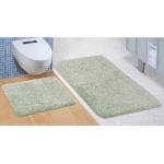 Sada kúpeľňových predložiek Micro zelená, 60 x 100 cm, 60 x 50 cm