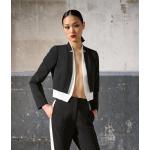 Nová kolekcia: Dámske Designer Blejzre Karl Lagerfeld čiernej farby v elegantnom štýle vo veľkosti L 
