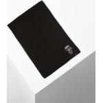 Dámske Designer Zimné Doplnky Karl Lagerfeld čiernej farby v trblietavom štýle so štrasom 