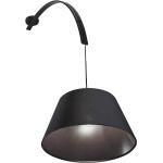 Visiace lampy SalesFever čiernej farby v zľave kompatibilné s E27 