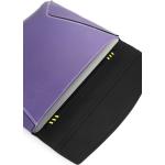 Obaly na notebooky Samsonite fialovej farby v biznis štýle z polyuretánu s veľkosťou displeja 2,5” 