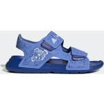 Detské Športové sandále adidas Disney nebesky modrej farby vo veľkosti 34 na suchý zips s motívom Hľadá sa Nemo na leto 