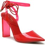 Dámske Spoločenské sandále Aldo červenej farby v elegantnom štýle vo veľkosti 38 v zľave na leto 