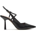 Dámske Spoločenské sandále Aldo čiernej farby v elegantnom štýle vo veľkosti 37 na leto 