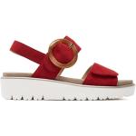 Dámske Sandále Ara červenej farby vo veľkosti 36 na leto 