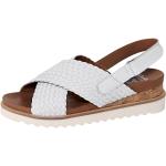 Dámske Sandále Ara bielej farby s výškou opätku 5 cm - 7 cm na leto 