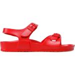 Pánske Sandále Birkenstock červenej farby na leto 