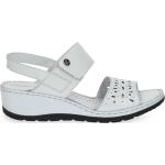 Dámske Sandále Caprice bielej farby vo veľkosti 37 v zľave na leto 