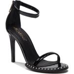 Dámske Spoločenské sandále carinii čiernej farby v elegantnom štýle vo veľkosti 38 v zľave na leto 