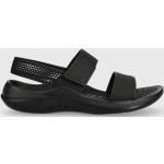 Dámske Sandále Crocs LiteRide čiernej farby zo syntetiky vo veľkosti 40 v zľave na leto 