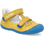 Detské Kožené sandále D.D.step žltej farby vo veľkosti 15 v zľave na leto 