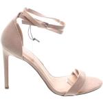 Dámske Sandále na podpätku Even&Odd ružovej farby v elegantnom štýle v zľave na leto 