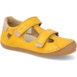Detské Kožené sandále Froddo tmavo žltej farby na leto 