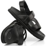 Dámske Kožené sandále Gant čiernej farby vo veľkosti 36 na leto 