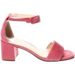 Dámske Sandále na podpätku Högl ružovej farby v elegantnom štýle na leto 
