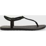 Dámske Sandále Ipanema čiernej farby zo syntetiky vo veľkosti 42 na leto 