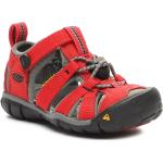 Pánske Športové sandále Keen červenej farby na leto 