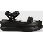 Dámske Sandále na platforme Liu Jo čiernej farby z polyuretánu vo veľkosti 41 Vegan na leto 