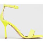 Dámske Spoločenské sandále Liu Jo žltej farby v elegantnom štýle z tkaniny vo veľkosti 40 na leto 