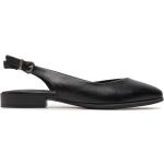 Dámske Sandále Marco Tozzi čiernej farby vo veľkosti 38 na leto 