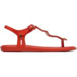 Dámske Sandále Melissa červenej farby v športovom štýle vo veľkosti 39 v zľave na leto 