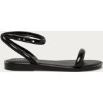Dámske Sandále Melissa čiernej farby zo syntetiky vo veľkosti 35 v zľave na leto 