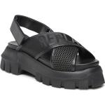 Dámske Sandále Replay čiernej farby vo veľkosti 36 v zľave na leto 