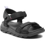 Dámske Sandále Rieker čiernej farby vo veľkosti 41 na leto 