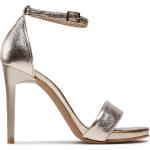 Dámske Spoločenské sandále roberto zlatej farby v elegantnom štýle vo veľkosti 41 metalické v zľave na leto 