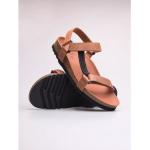 Dámske Kožené sandále Scholl béžovej farby vo veľkosti 37 na leto 