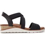 Dámske Sandále Skechers čiernej farby v boho štýle vo veľkosti 36 na leto 