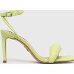 Dámske Spoločenské sandále Steve Madden zelenej farby v elegantnom štýle z polyuretánu vo veľkosti 41 Vegan na leto 