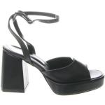 Dámske Sandále na podpätku Trendyol čiernej farby v elegantnom štýle v zľave na leto 