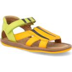 Detské Kožené sandále Camper žltej farby na leto 
