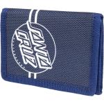 Pánske Peňaženky SANTA CRUZ modrej farby s bodkovaným vzorom 
