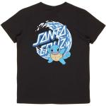 Chlapčenské Detské tričká SANTA CRUZ čiernej farby s motívom Pokémon 
