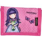 Malé peňaženky Santoro London s kvetinovým vzorom na zips 