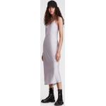 Dámske Dlhé šaty AllSaints fialovej farby z viskózy s dĺžkou: Maxi udržateľná móda 