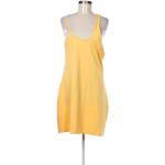 Dámske Šaty Abercrombie & Fitch žltej farby v zľave 