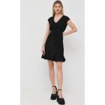 Dámske Mini šaty ARMANI EXCHANGE čiernej farby z polyesteru vo veľkosti L 