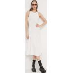 Dámske Letné šaty Desigual Desigual bielej farby vo veľkosti XS s dĺžkou: Pod kolená 