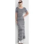 Dámske Dlhé šaty Desigual Desigual sivej farby vo veľkosti XS s dĺžkou: Maxi 