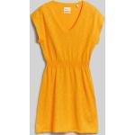Dámske Letné šaty Gant žltej farby s dĺžkou: Pod kolená 