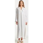 Dámske Dlhé šaty Gant bielej farby vo veľkosti S s dĺžkou: Maxi udržateľná móda 