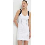 Dámske Mini šaty Guess Harper bielej farby z bavlny vo veľkosti XS 