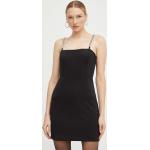 Dámske Mini šaty Guess čiernej farby z polyesteru vo veľkosti L 