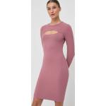 Dámske Mini šaty Guess ružovej farby z umelého hodvábu vo veľkosti XS 